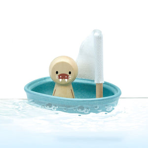 Sailing Boat - Walrus, Modern Rustic