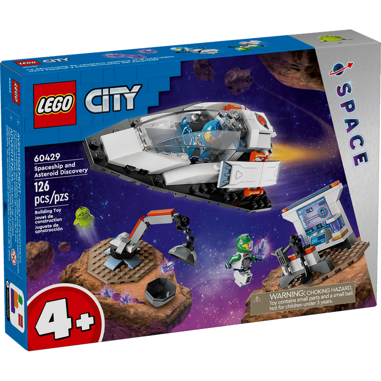 LEGO Spaceship And Asteroid Discovery