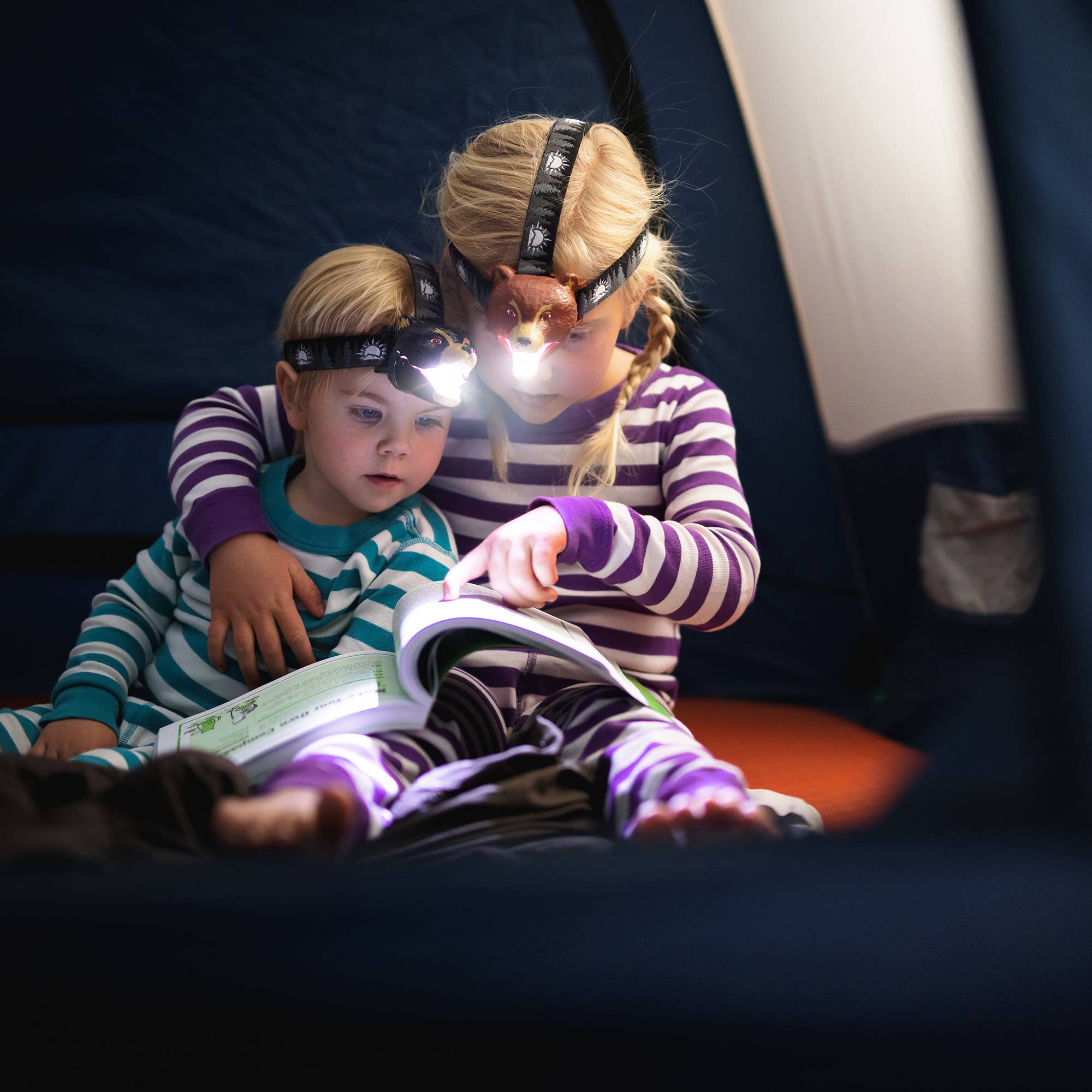 Grizzly Bear LED Headlamp for Kids