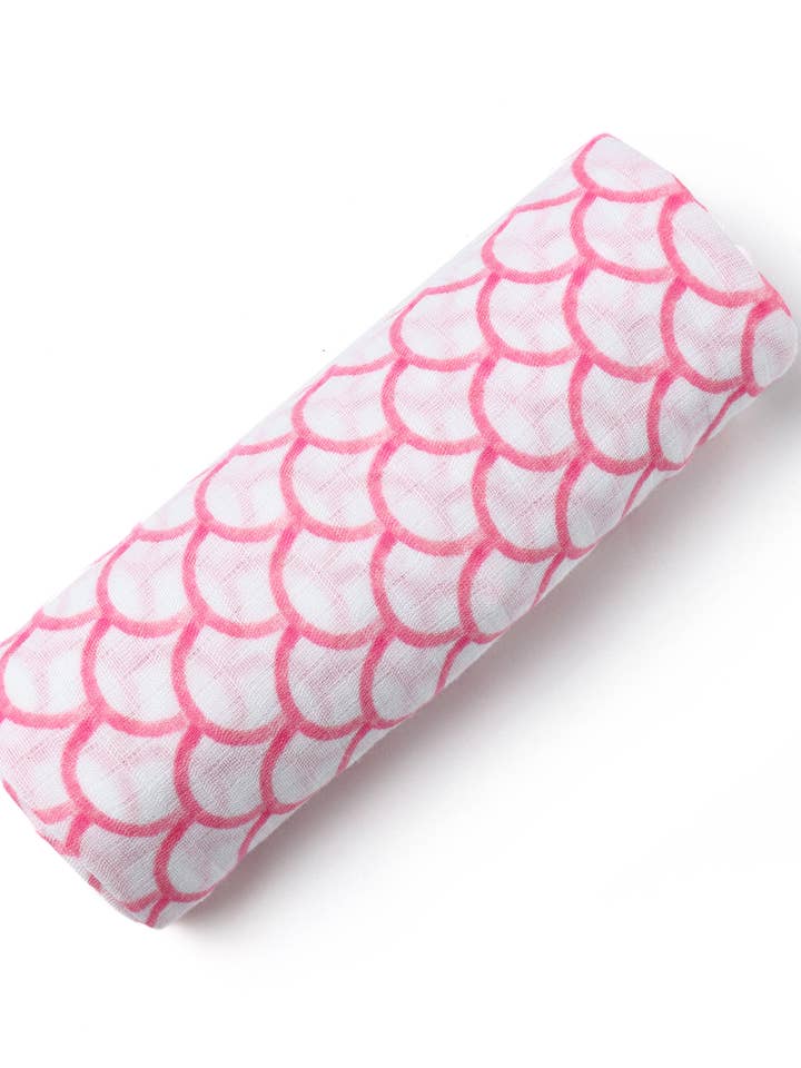 Single Swaddle - Pink Rainbow