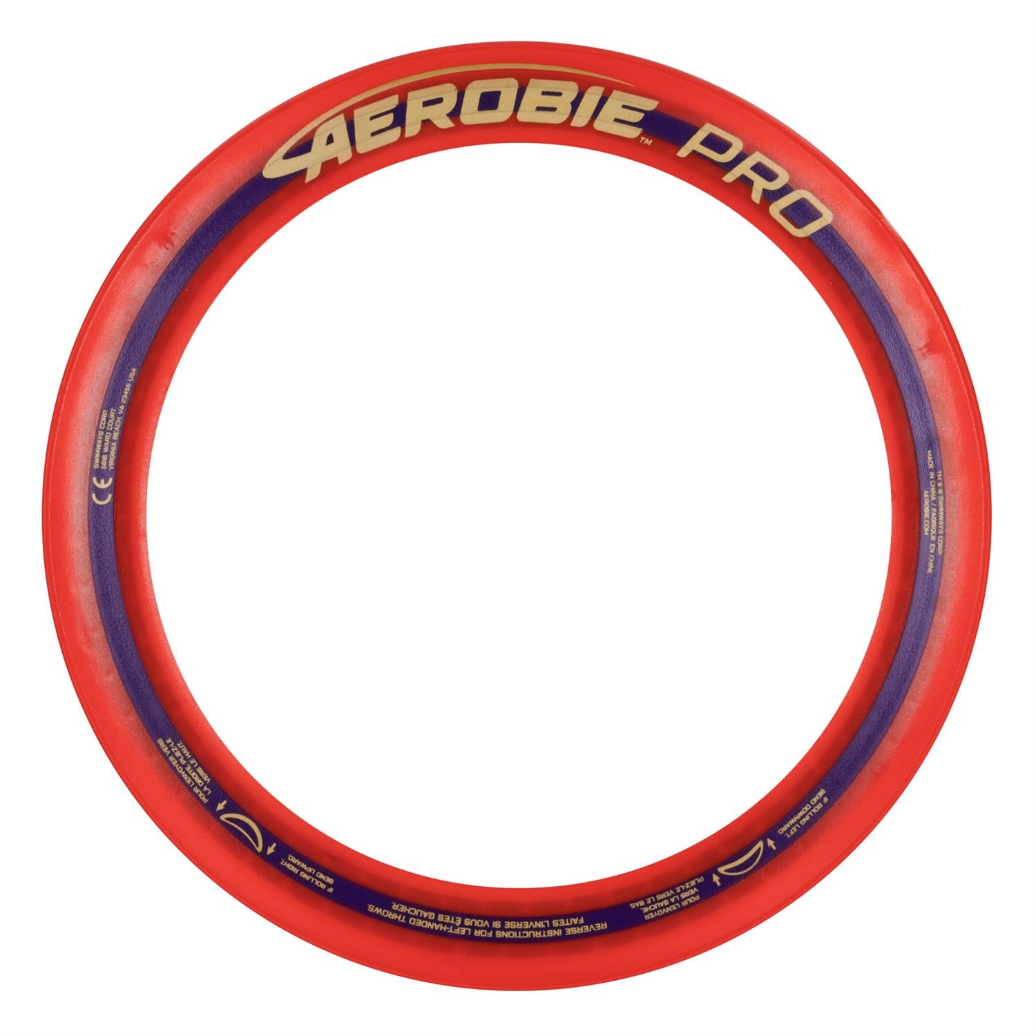 Pro Ring Outdoor Flying Disc, Assorted Colors