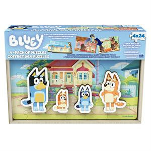 Bluey4-Pack - Wooden Puzzle