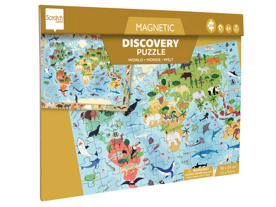 Magnetic Discovery Puzzle - World