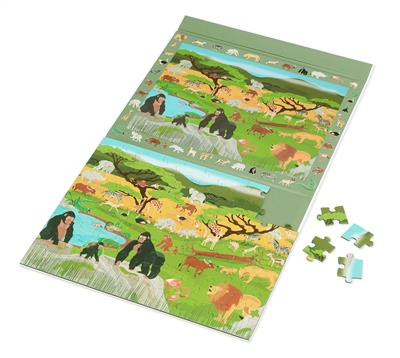 Magnetic Discovery Puzzle - Savanna