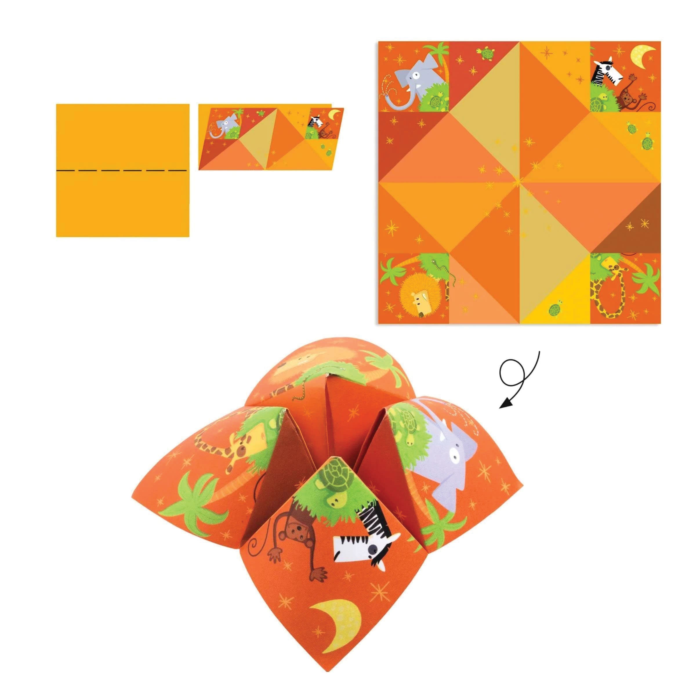 Origami Fortune Tellers Animals