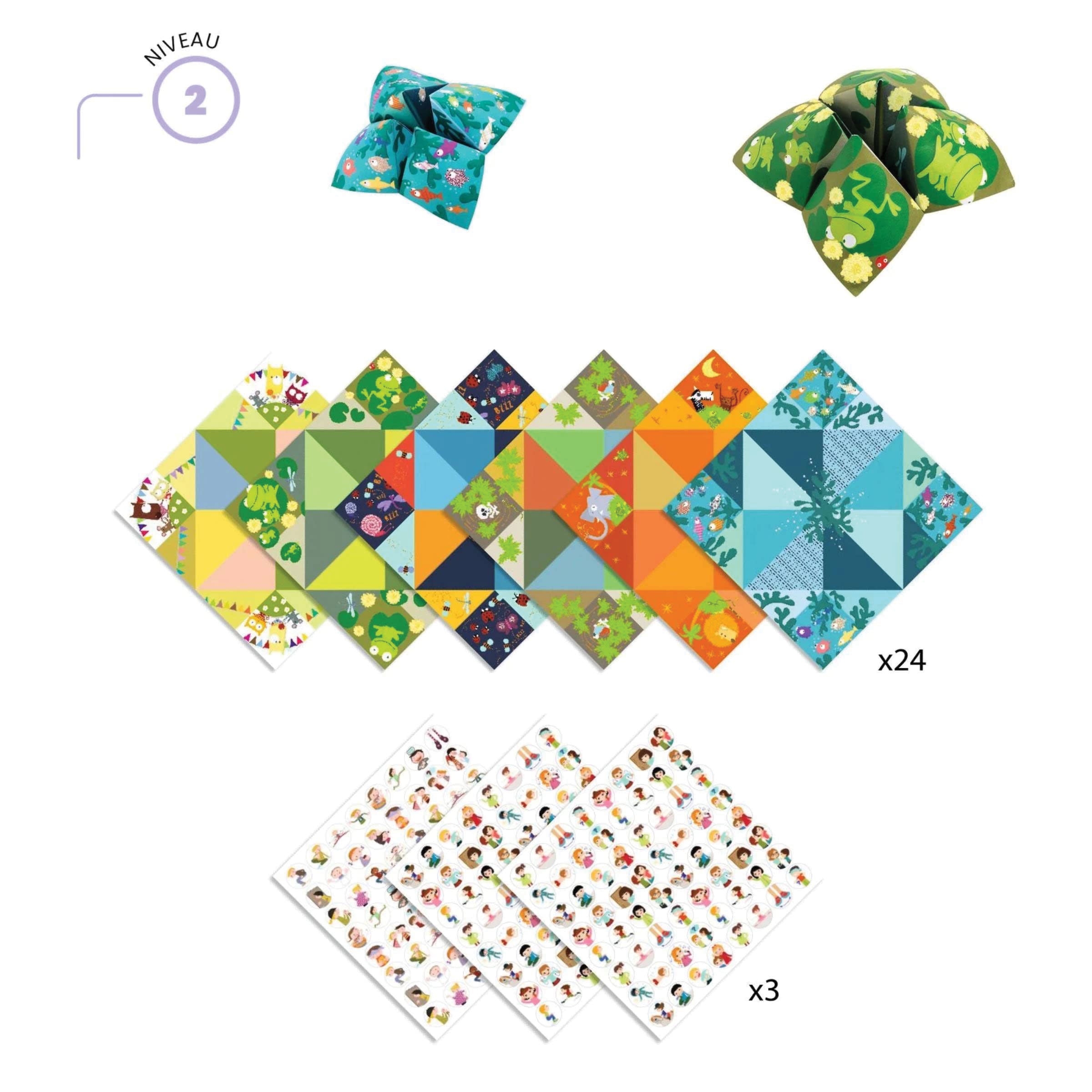 Origami Fortune Tellers Animals