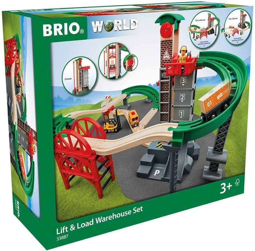 Lift & Load Warehouse Train Set