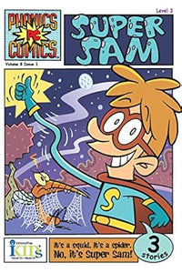 Phonics Comics Level 3 - Super Sam