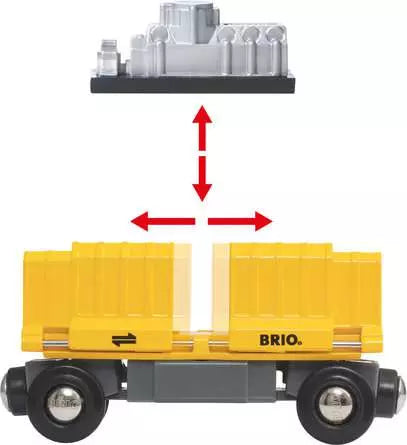 BRIO Three Wagon Cargo Train