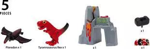 BRIO Dinosaur Erupting Volcano