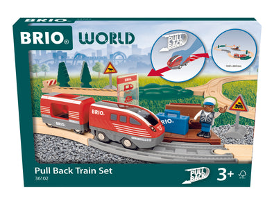 BRIO Pull Back Train Set