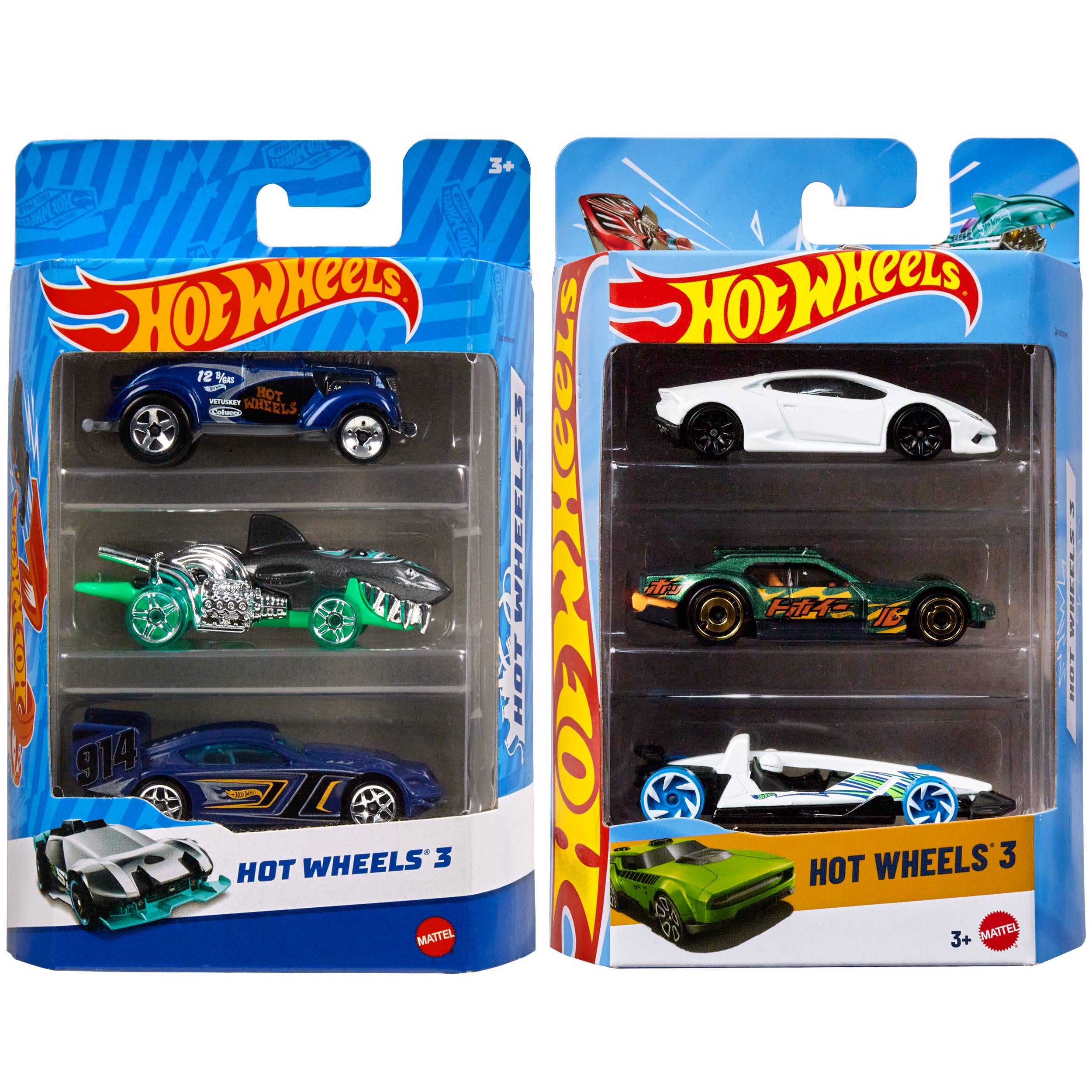 Hot Wheels 3 Car Gift Pack