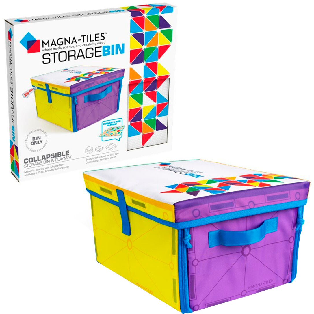Magna-Tiles Storage Bin & Playmat
