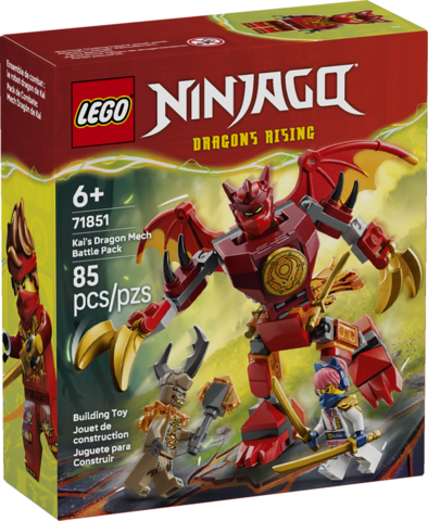 LEGO Kai's Dragon Mech Battle Pack