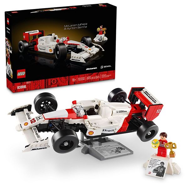 LEGO Mclaren Mp4/4 & Ayrton Senna