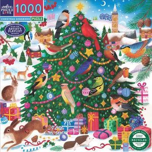 Christmas Songbirds Puzzle - 1000