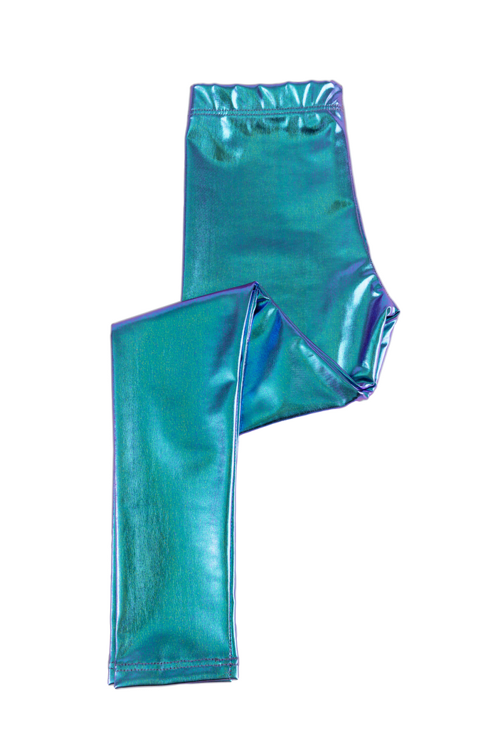 Love Life Leggings - Blue 3-4Y