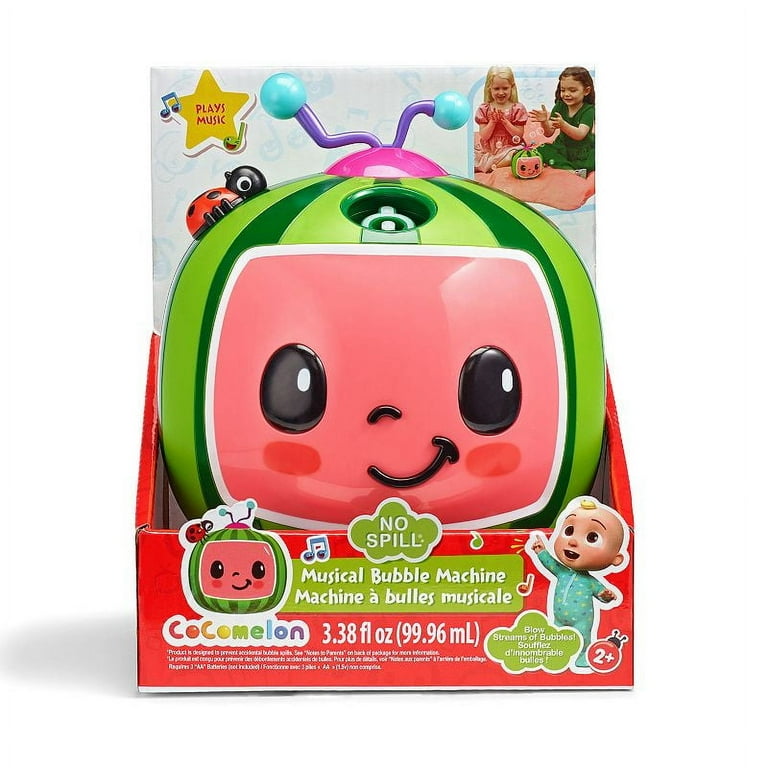 CoComelon Musical No Spill Bubbles Machine