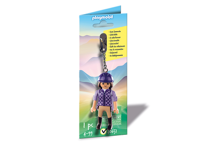 Horse Rider Keychain