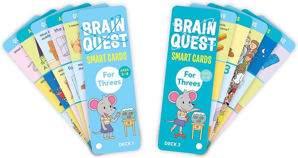 Brain Quest Smart Cards: For Threes