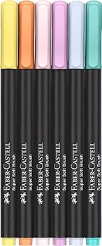 Brush Pen Black Edition - Pastel