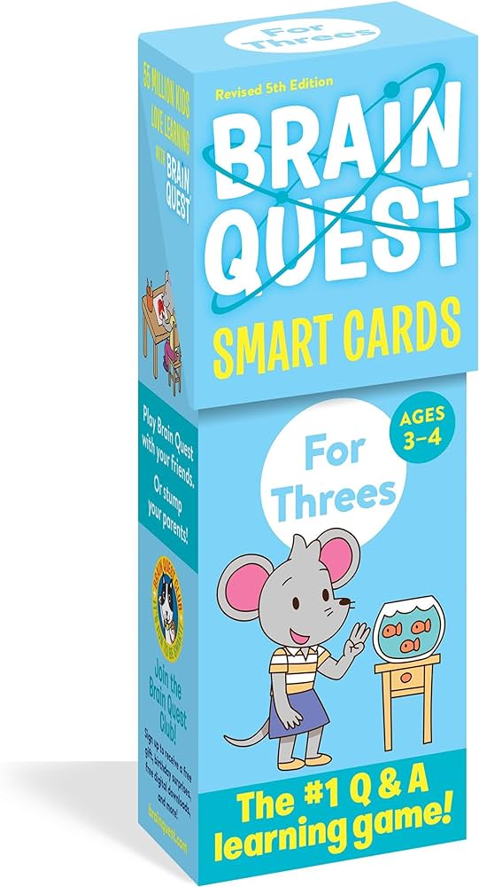 Brain Quest Smart Cards: For Threes