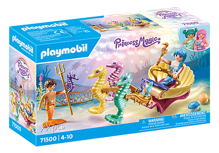 Mermaid Seahorse Carriage