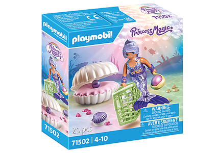 Mermaid with Pearl Seashell