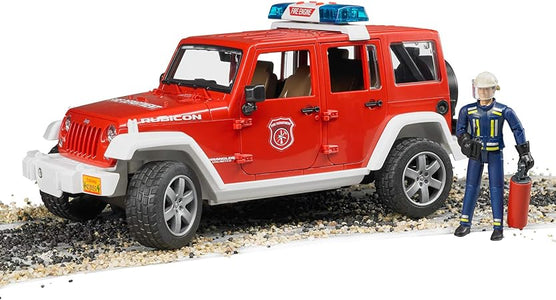 Bruder 02528 Jeep Rubicon Fire with Fireman
