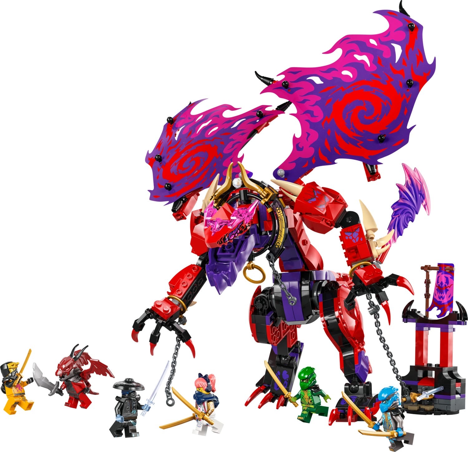 LEGO Ninjago Thurderfang Daragon of Chaos