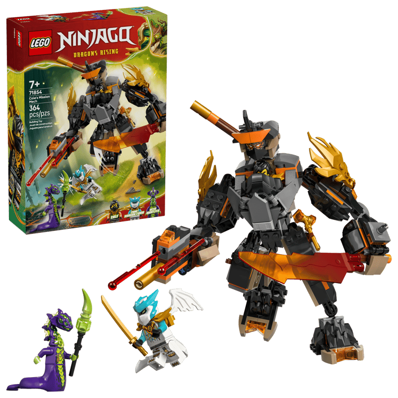 Cole's Mission Mech & Dragon