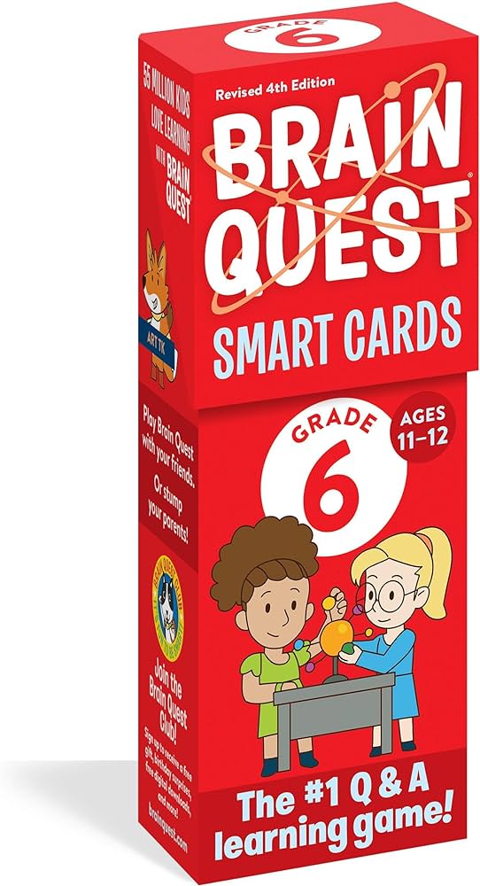 Brain Quest Smart Cards: Grade 6