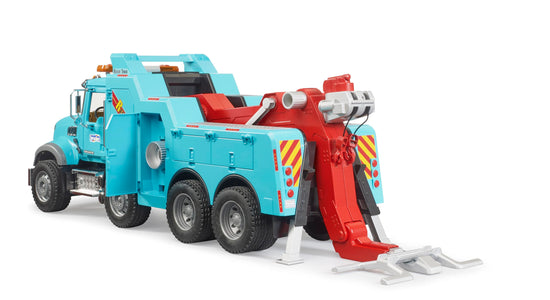 Bruder 02831 MACK Granite Heavy Tow Truck with L&S