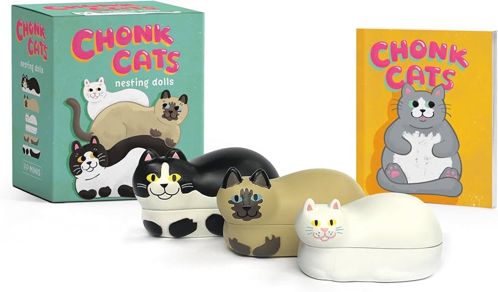 Chonk Cats Nesting Dolls