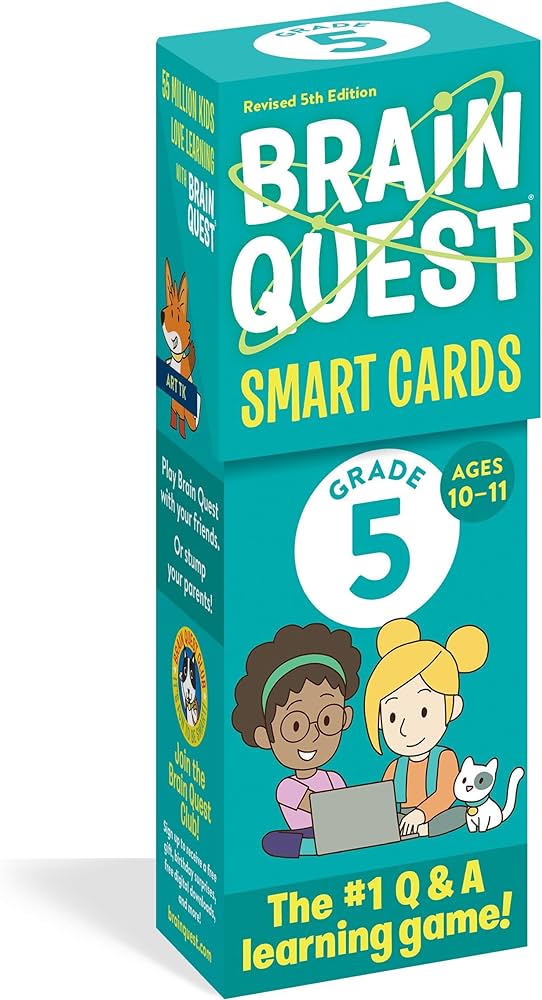 Brain Quest Smart Cards: Grade 5