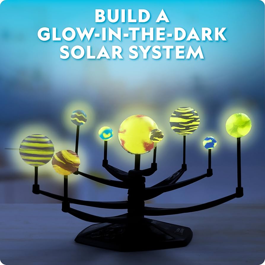 National Geographic Glow in the Dark Solar Systemq