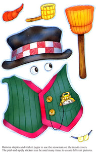 Stickers - Decorate a Snowman