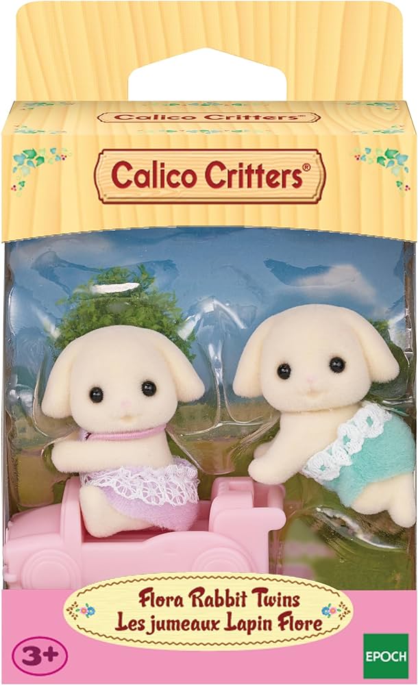 Flora Rabbit Twins