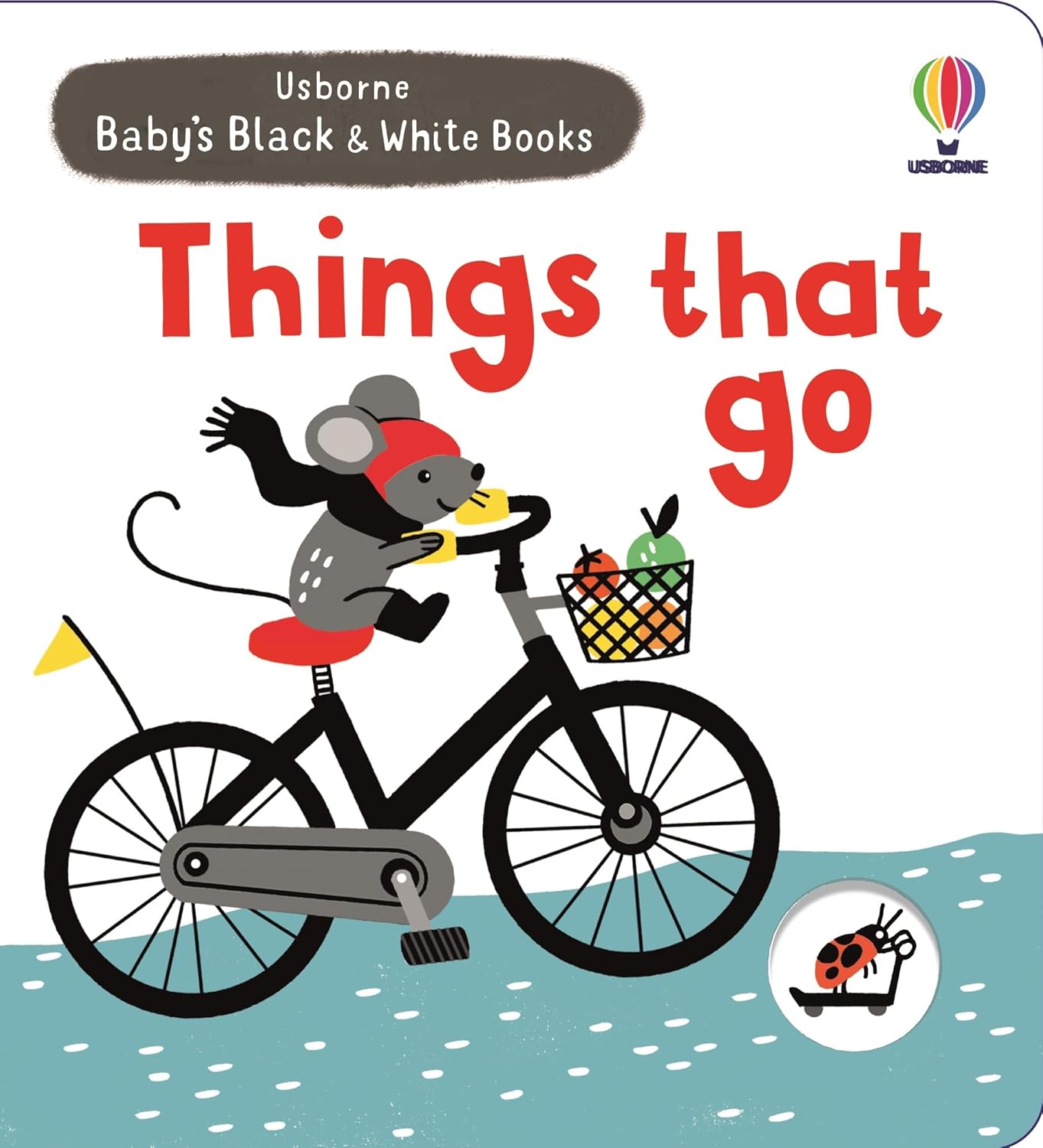 Usborne Baby's First Black and White Books - Things that Go