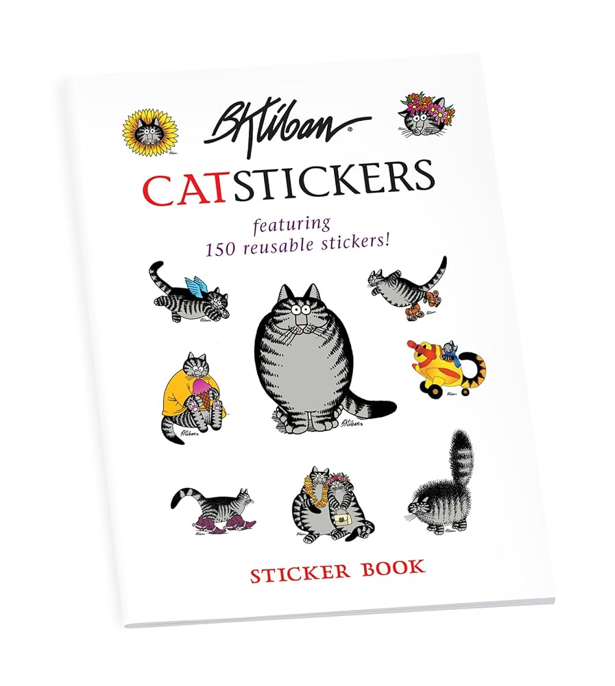 B. Kliban: CatStickers Sticker Book