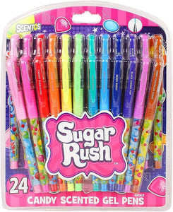 24 Pack Sugar Rush Gel Pens Scented