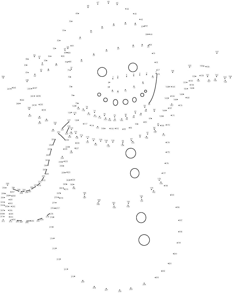 Merry Christmas Dot-to-Dot Coloring Book