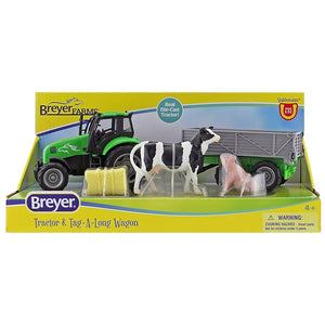 Tractor & Tag-A-Long Wagon
