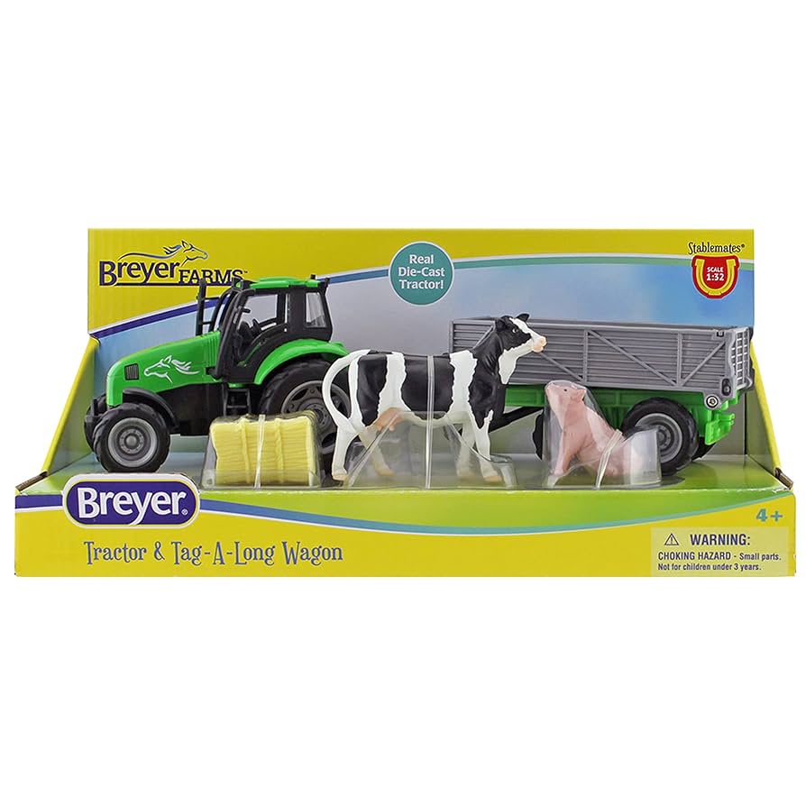 Tractor & Tag-A-Long Wagon