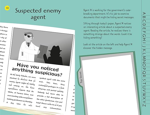 Over 50 Secret Codes Activity Book
