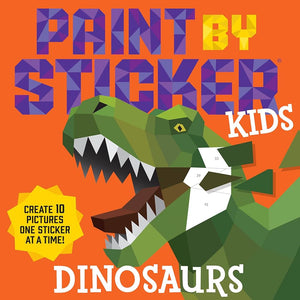 Dinosaurs-Paint by Stickers