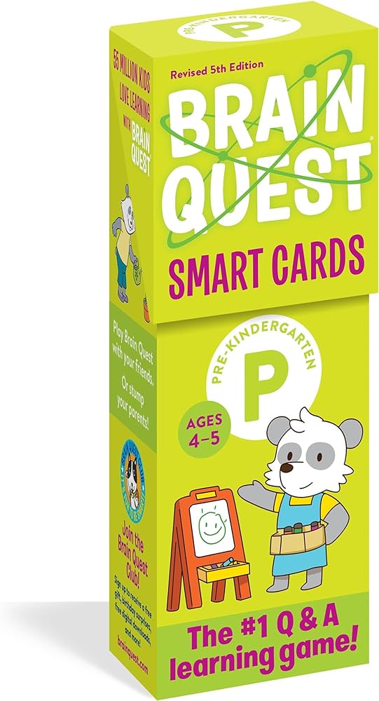 Brain Quest Smart Cards: Pre-Kindergarten