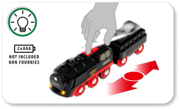 BRIO Battery Operated Steaming Train