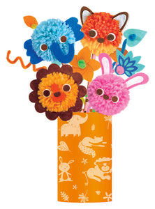 Pom Pom Bouquet - Animal