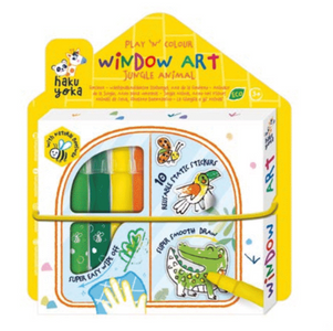 Window Art - Jungle Animal